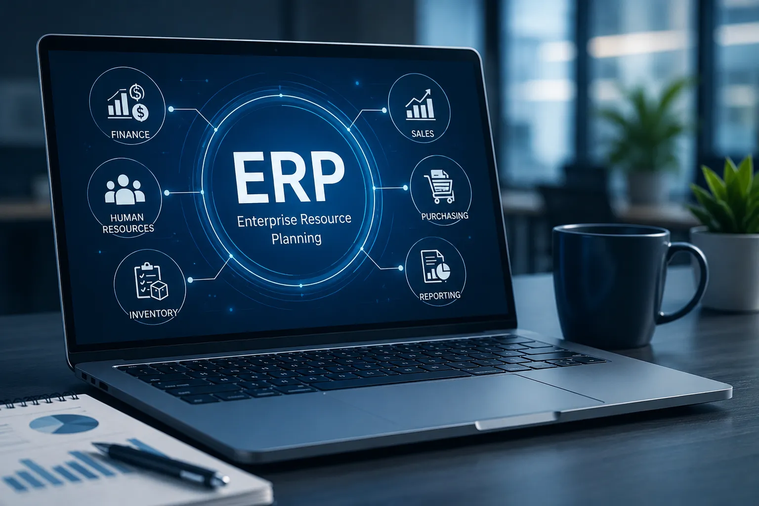 منتجات أنظمة ERP لإدارة الأعمال وتخطيط موارد المؤسسات